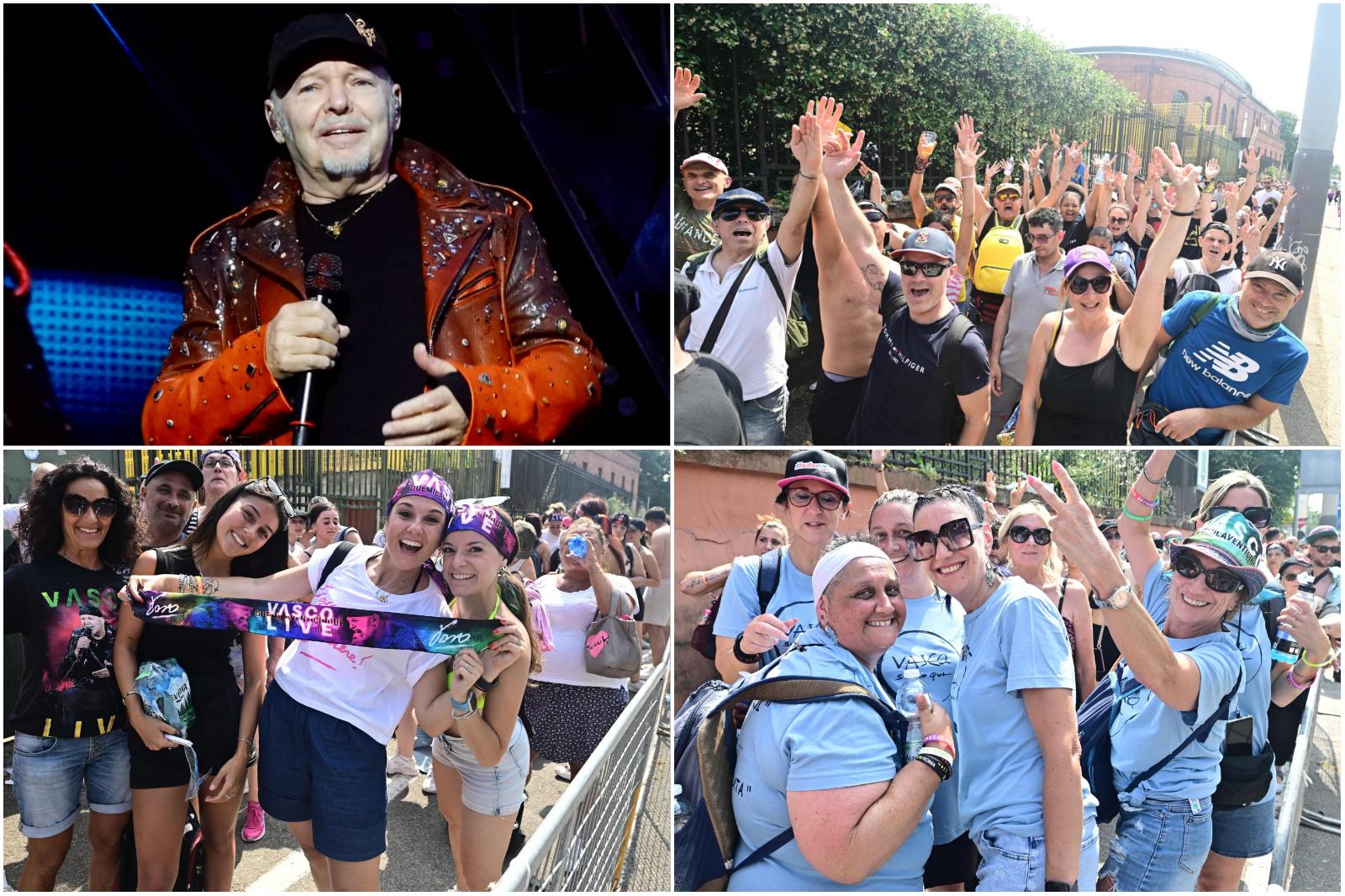 fan di vasco rossi la carica dei 77mila allo stadio di bologna sar224 una grande festa video