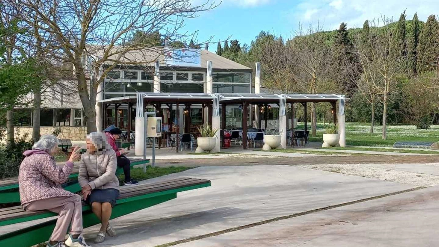 La sede del Bar trattoria sociale Utopia all’interno del Parco Miralfiore