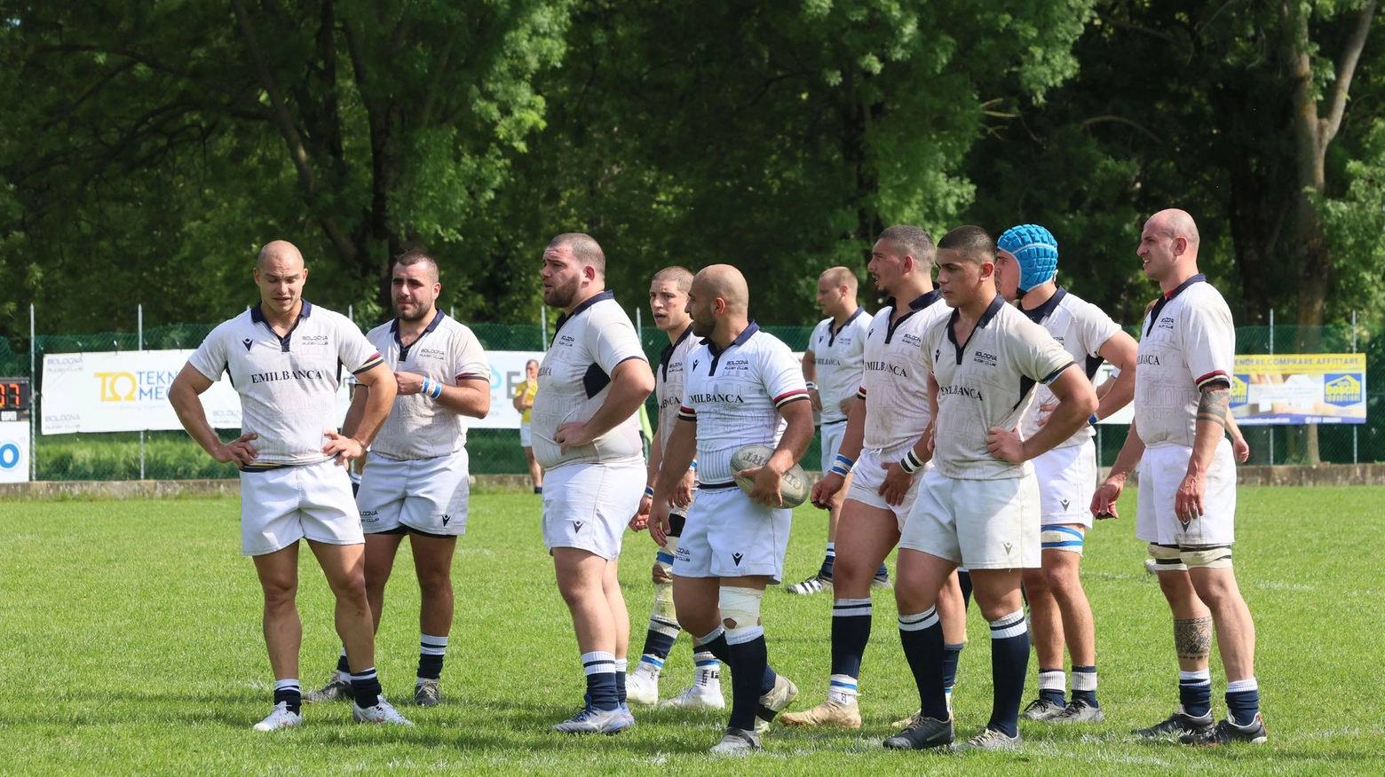 I ragazzi dell’Emil Banca Bologna Rugby Club l’hanno fatto per sostenere un compagno malato