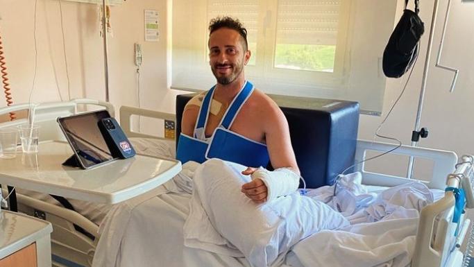 Andrea Dovizioso news dopo l’incidente: “Dovrò usare la carrozzina per 2 3 settimane”