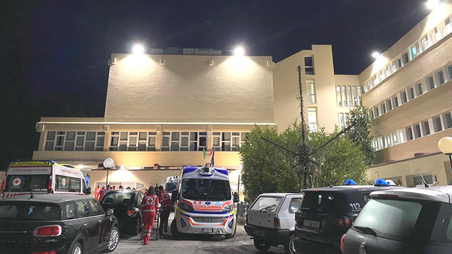 Tutti e 27 i pazienti ricoverati nella struttura sono stati trasferiti al nosocomio di Urbino