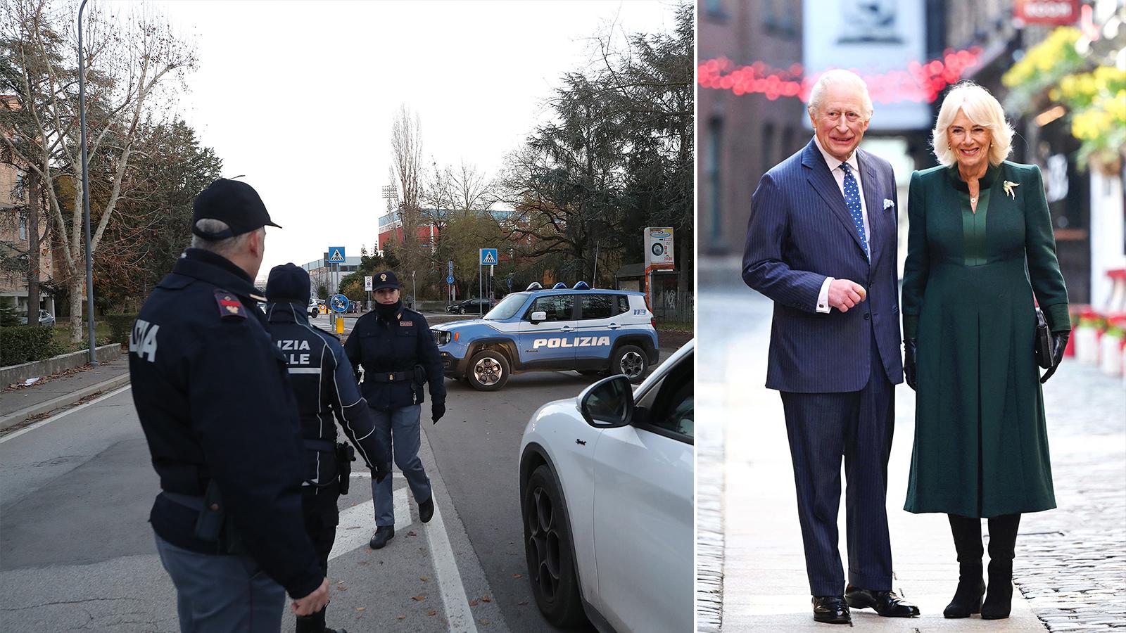 Piano sicurezza per la visita di Carlo e Camilla a Ravenna: tiratori scelti e artificieri Piano sicurezza per la visita di Carlo e Camilla a Ravenna: tiratori scelti e artificieri