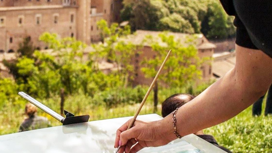 Con “Urbino in acquerello“ in città centinaia di artisti