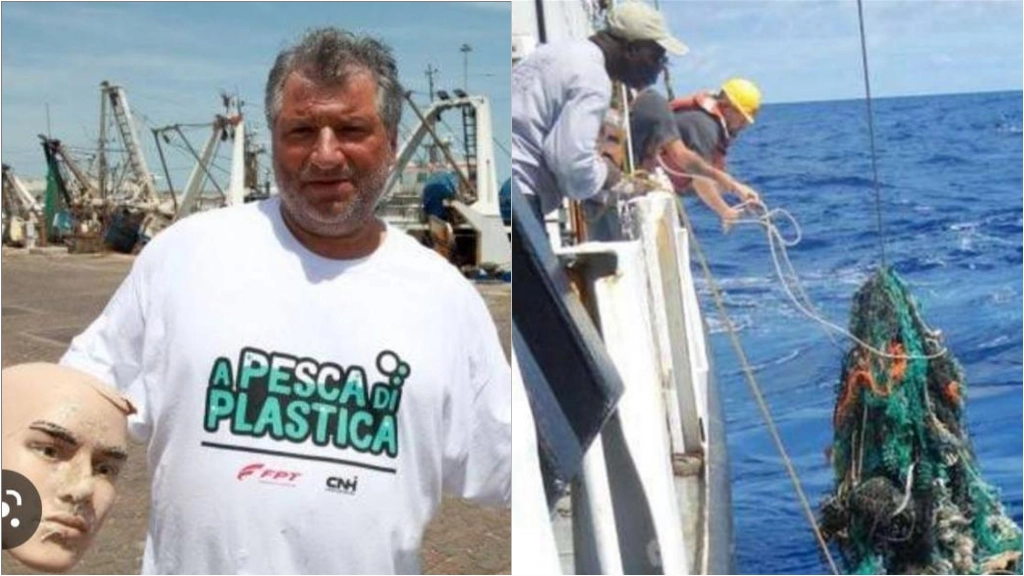 I pescatori impegnati in prima linea contro i danni della plastica