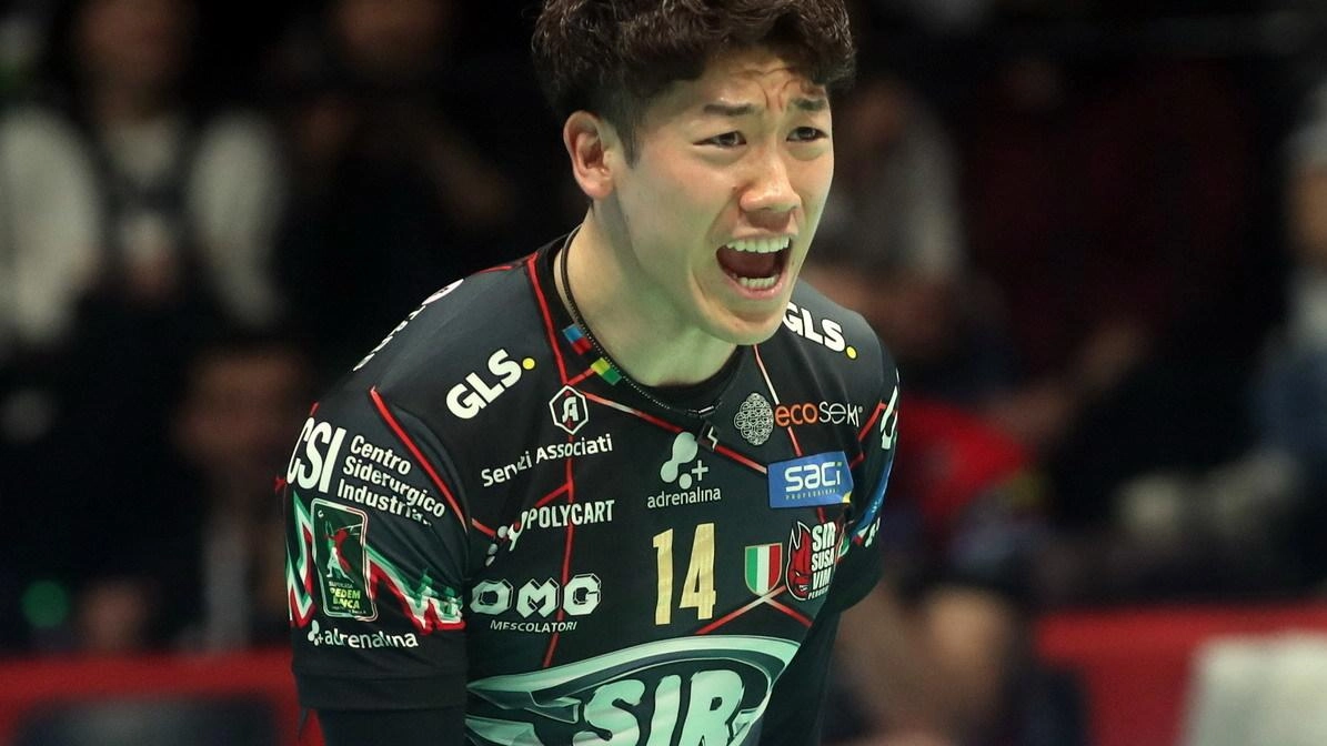 Yuki Ishikawa, uno dei punti di forza della squadra di Lorenzetti Yuki Ishikawa, uno dei punti di forza della squadra di Lorenzetti