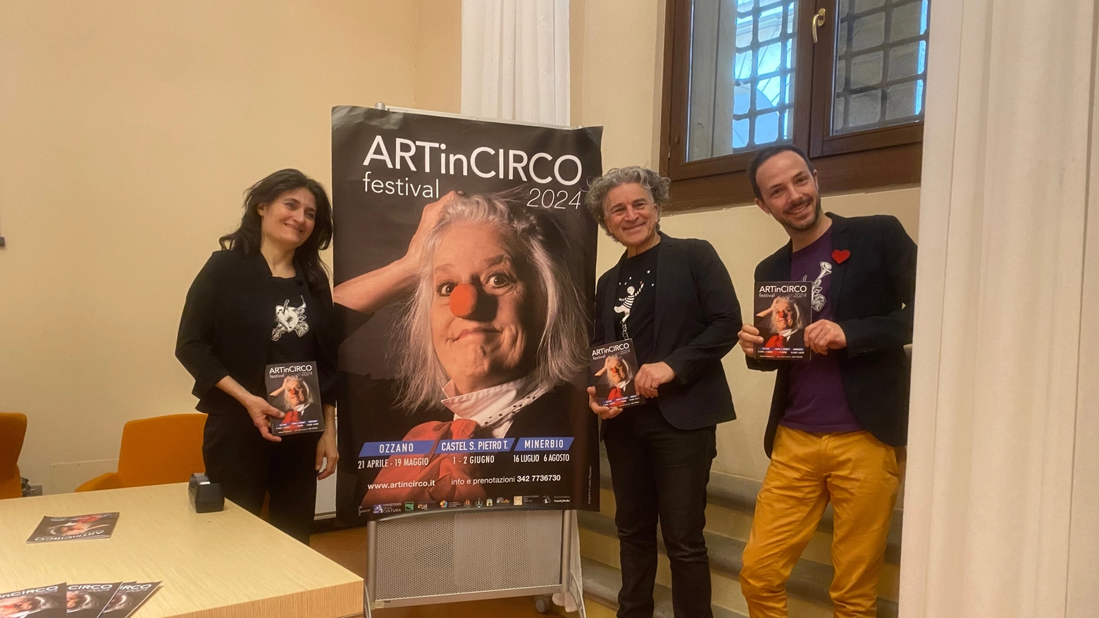 La presentazione del Festival ArtinCirco