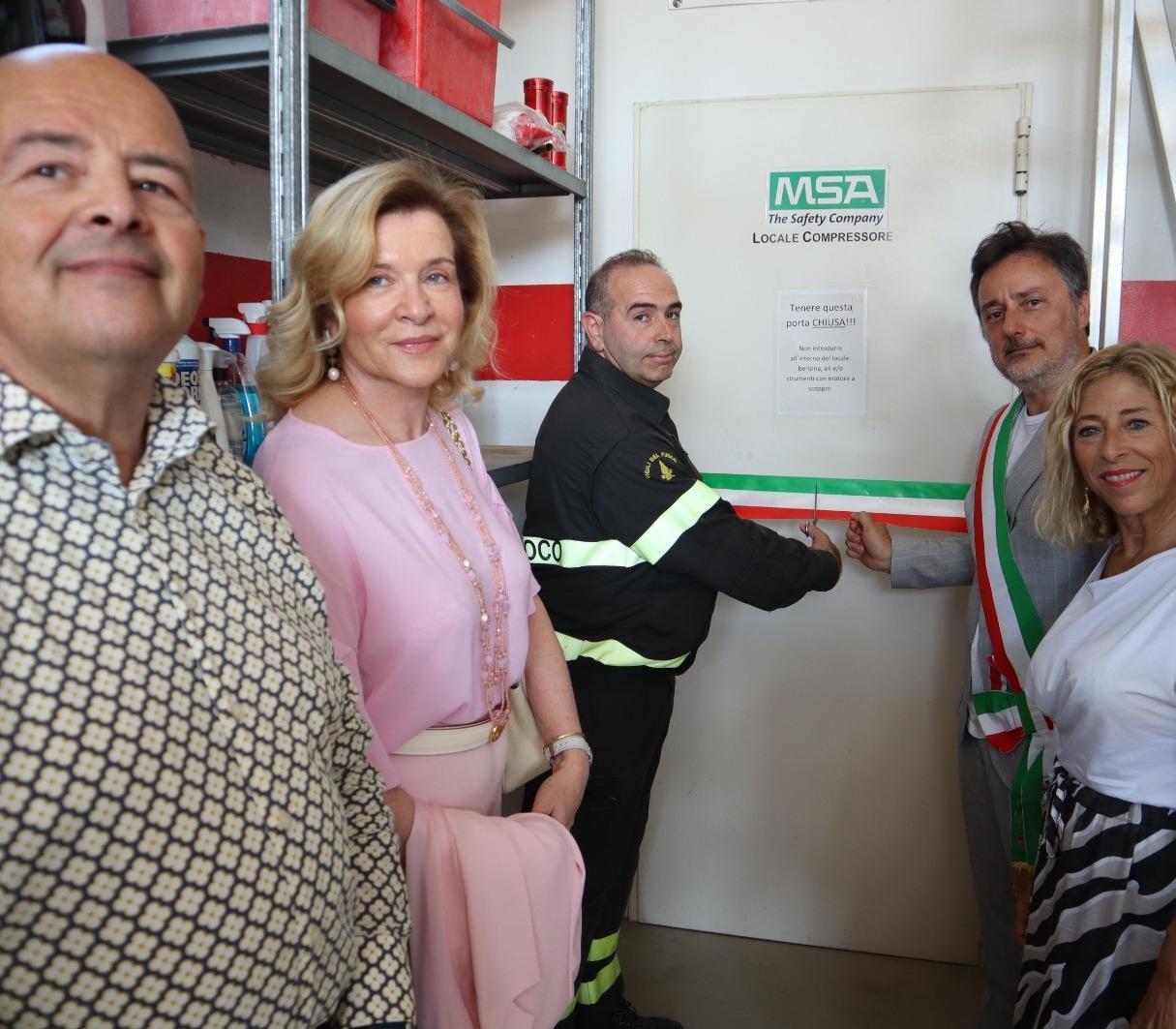 Compressori e idrovora. L’aiuto ai vigili del fuoco Compressori e idrovora. L’aiuto ai vigili del fuoco