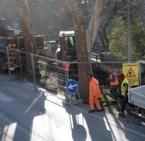 Stravolta la viabilità in centro Stravolta la viabilità in centro
