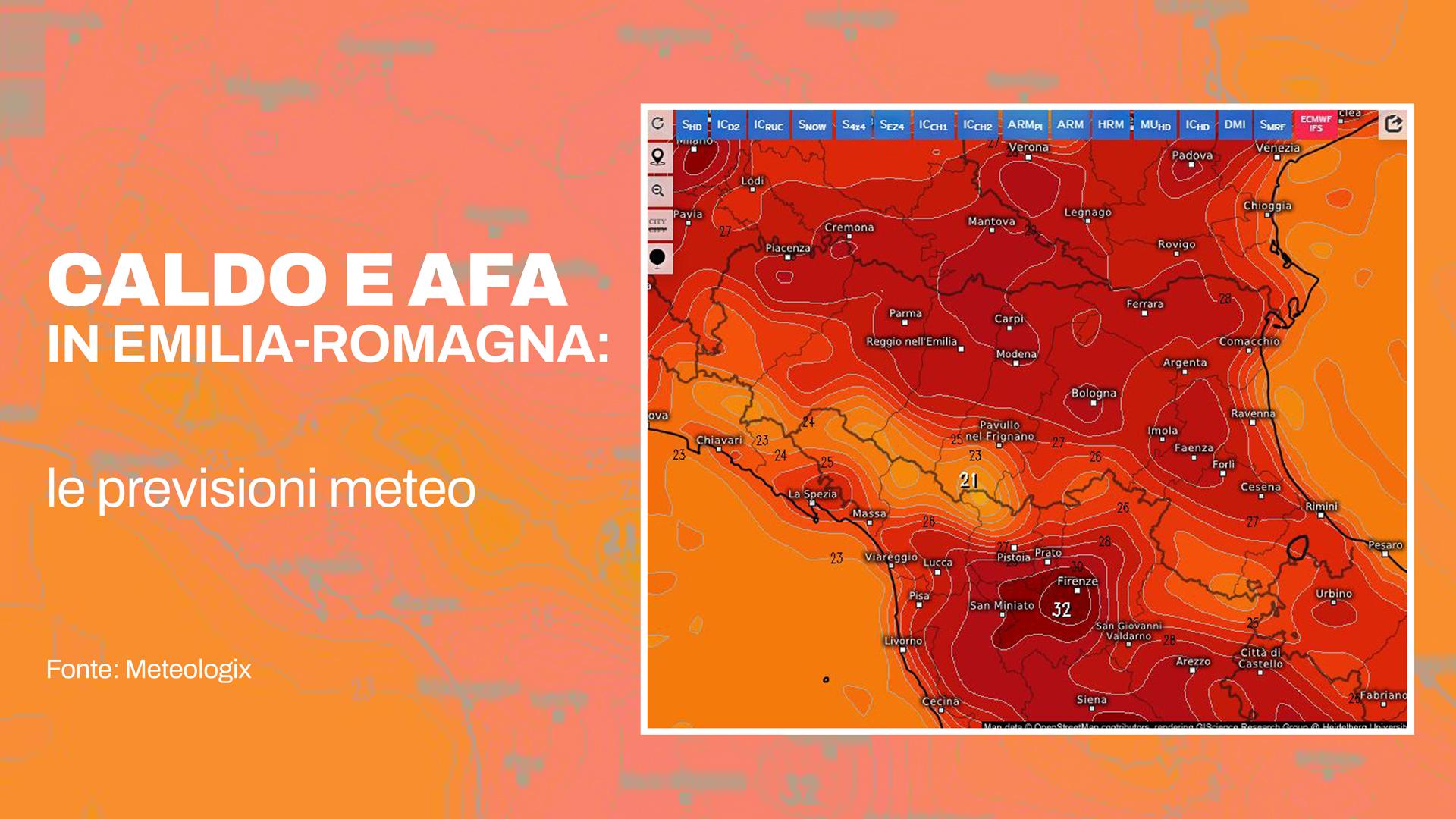 caldo africano in emilia romagna fino a 38 gradi a bologna quando finisce