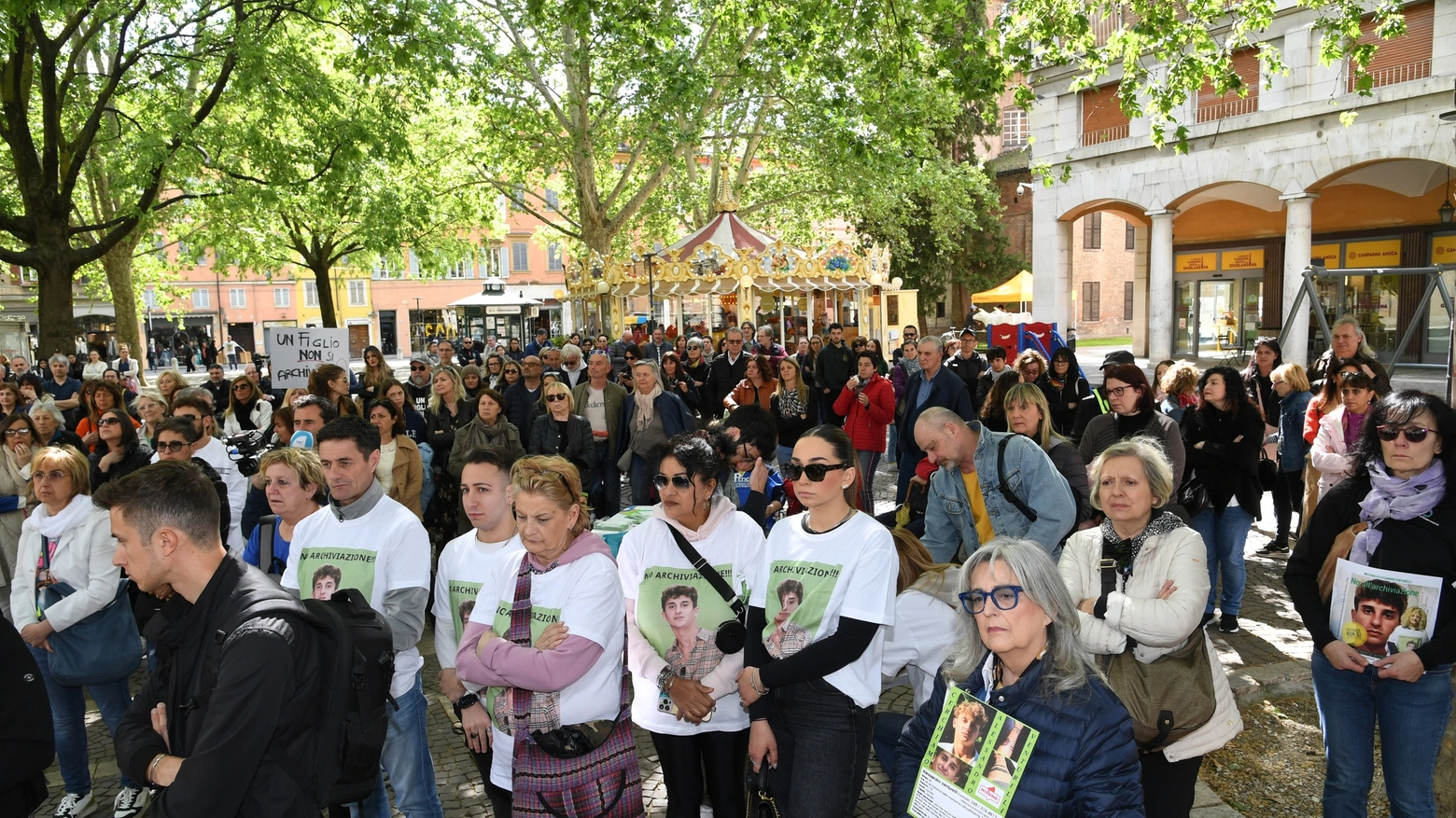 La manifestazione a Modena (FotoFiocchi)