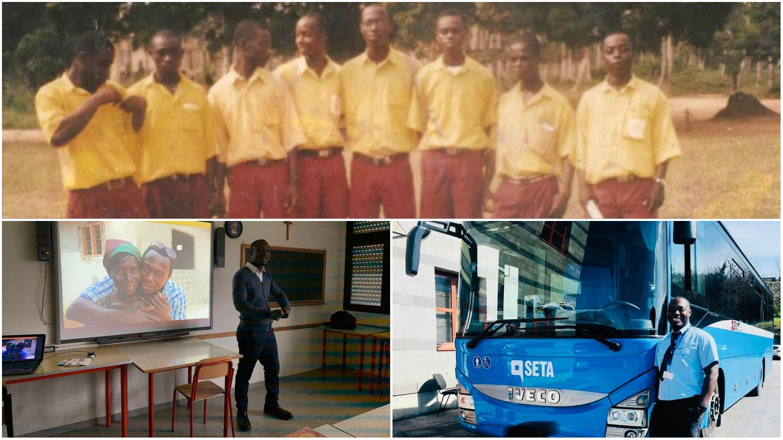 Anthony, dal Ghana fino all’Appennino: “Ero profugo, ora guido i bus” Anthony, dal Ghana fino all’Appennino: “Ero profugo, ora guido i bus”