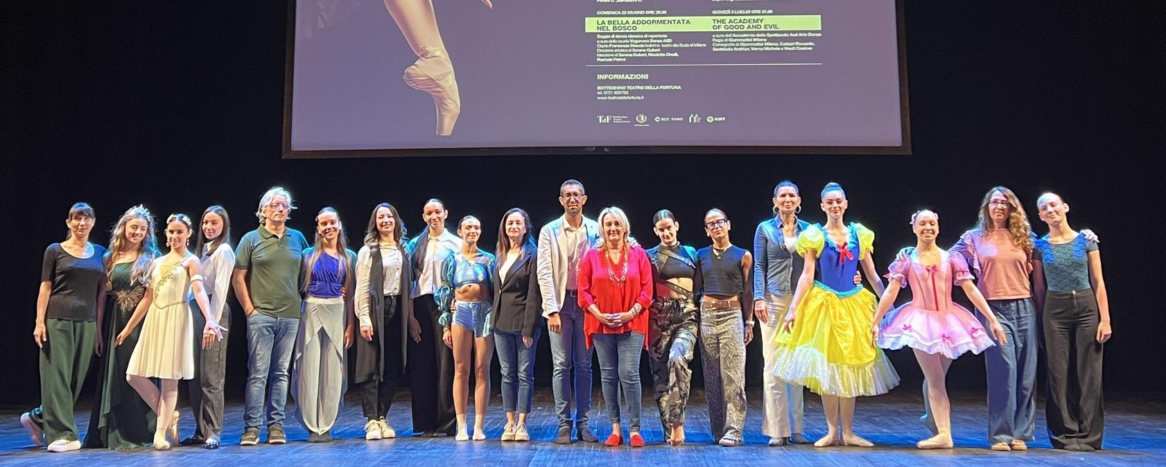 al teatro della fortuna un viaggio sulle punte