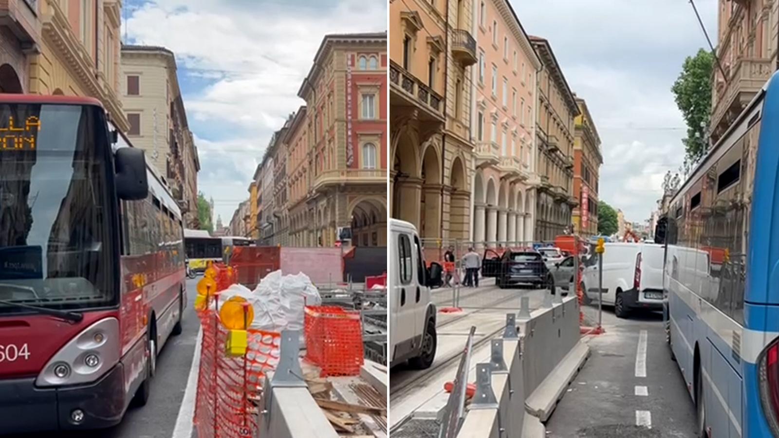 Autobus avaria da Ilrestodelcarlino.it autobus in avaria in via indipendenza traffico paralizzato