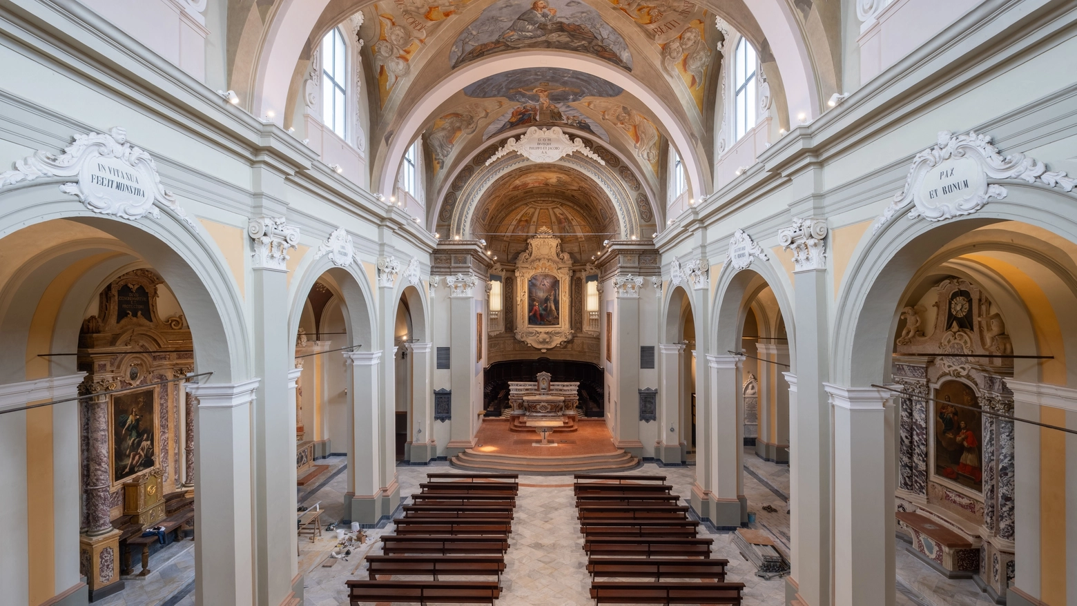 Il Duomo di Finale Emilia verso la riapertura del 26 maggio