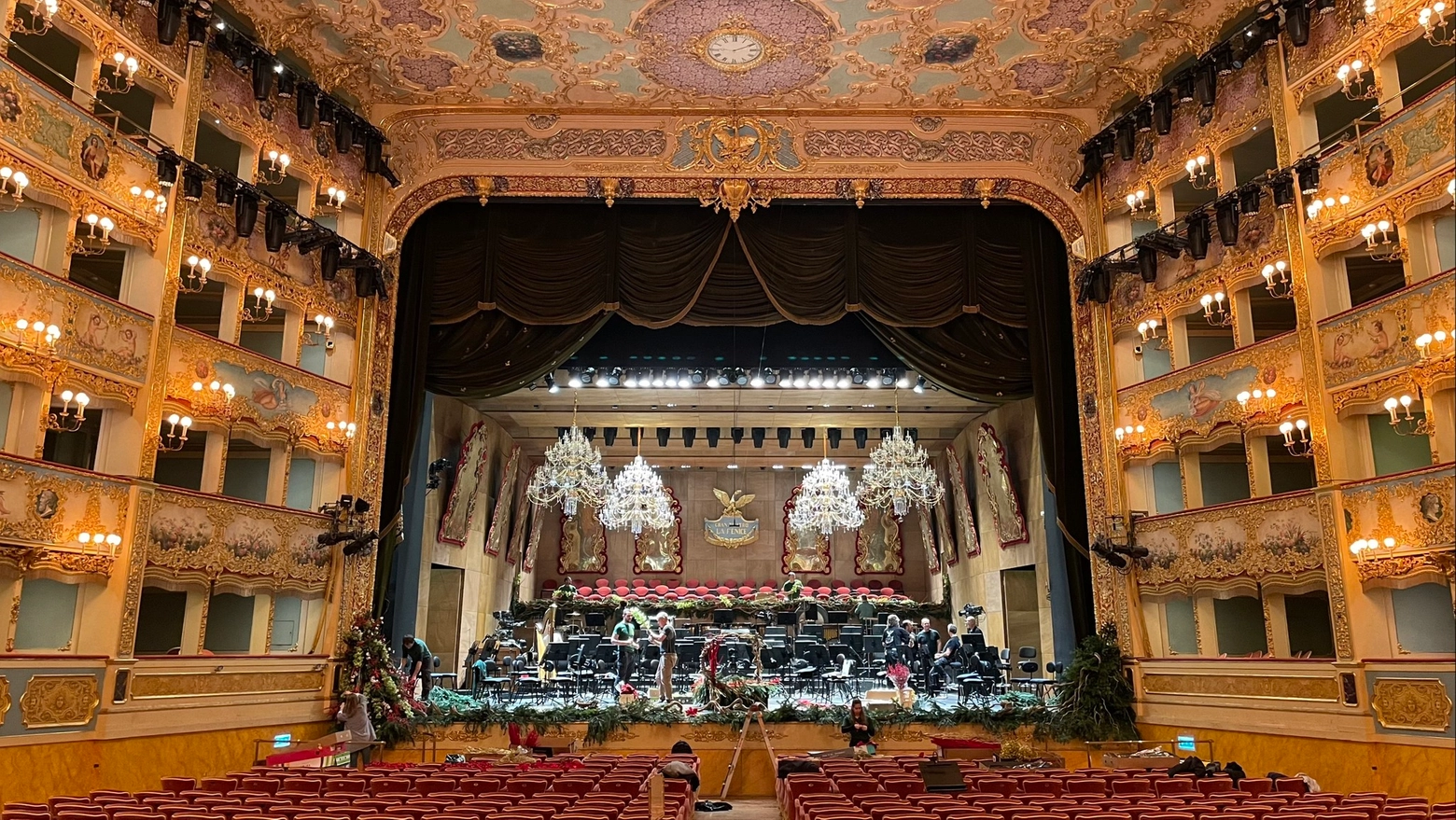 Il teatro 'La Fenice' di Venezia