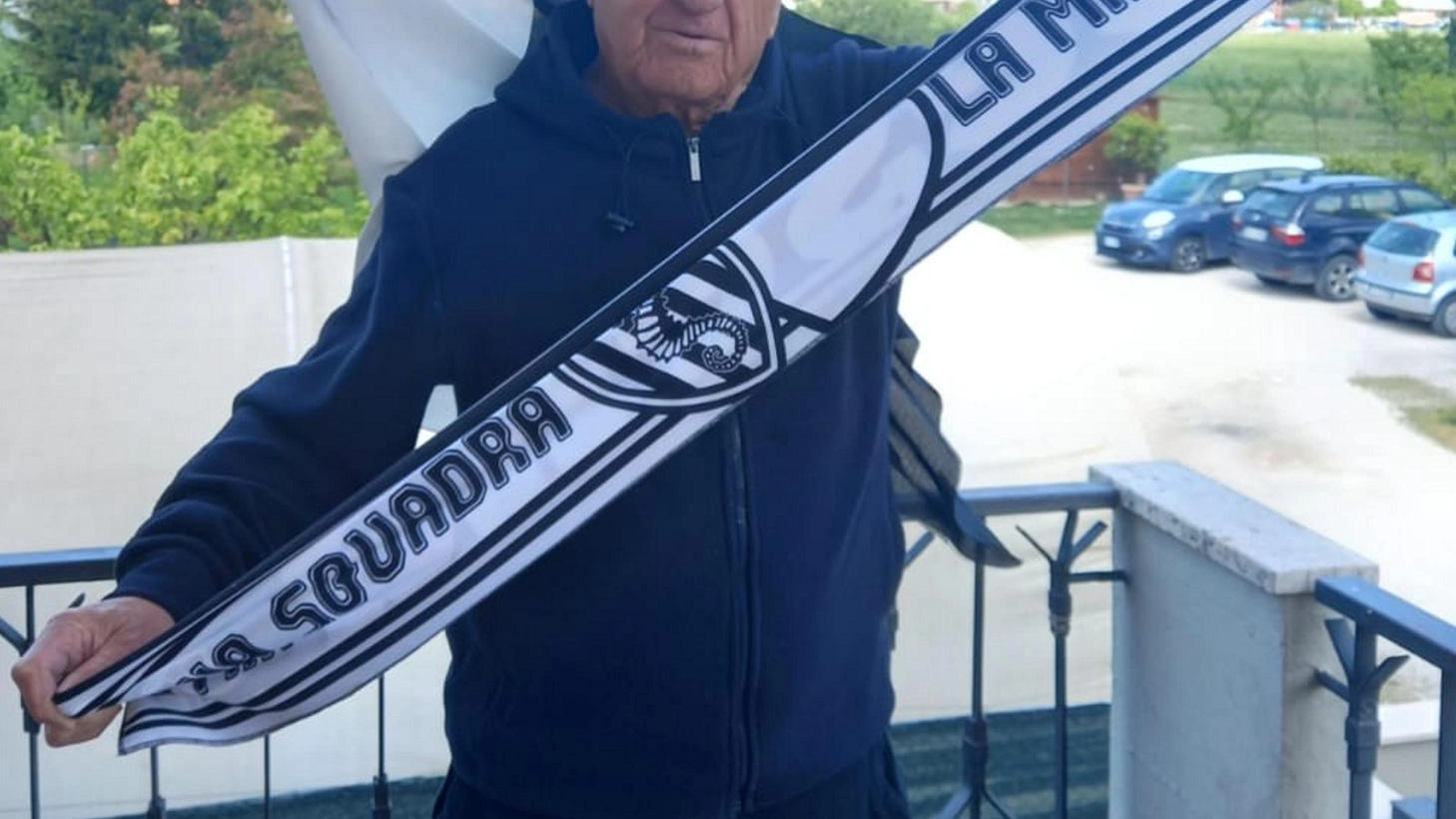 Baiardi, 70 anni allo stadio: "Il mio è amore eterno"