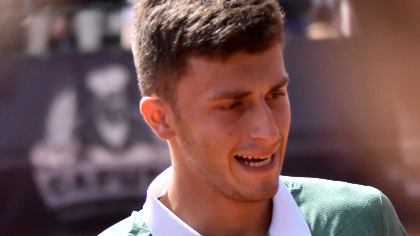 Il tennista Luca Nardi