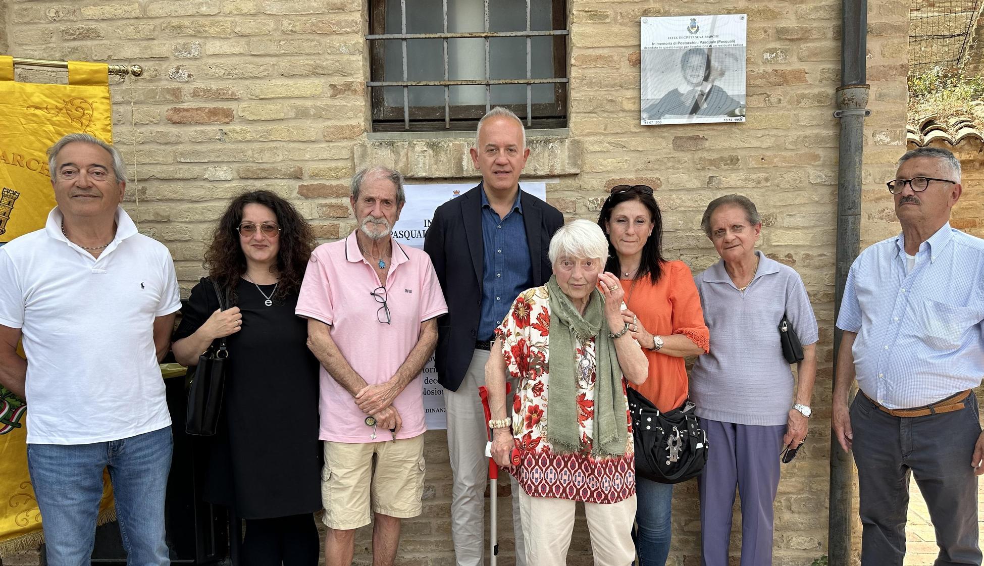 Una targa per Postacchini, ucciso a 9 anni Una targa per Postacchini, ucciso a 9 anni