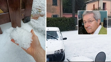 Grandine come neve in Emilia Romagna, Marche e Veneto: il fenomeno spiegato dall’esperto