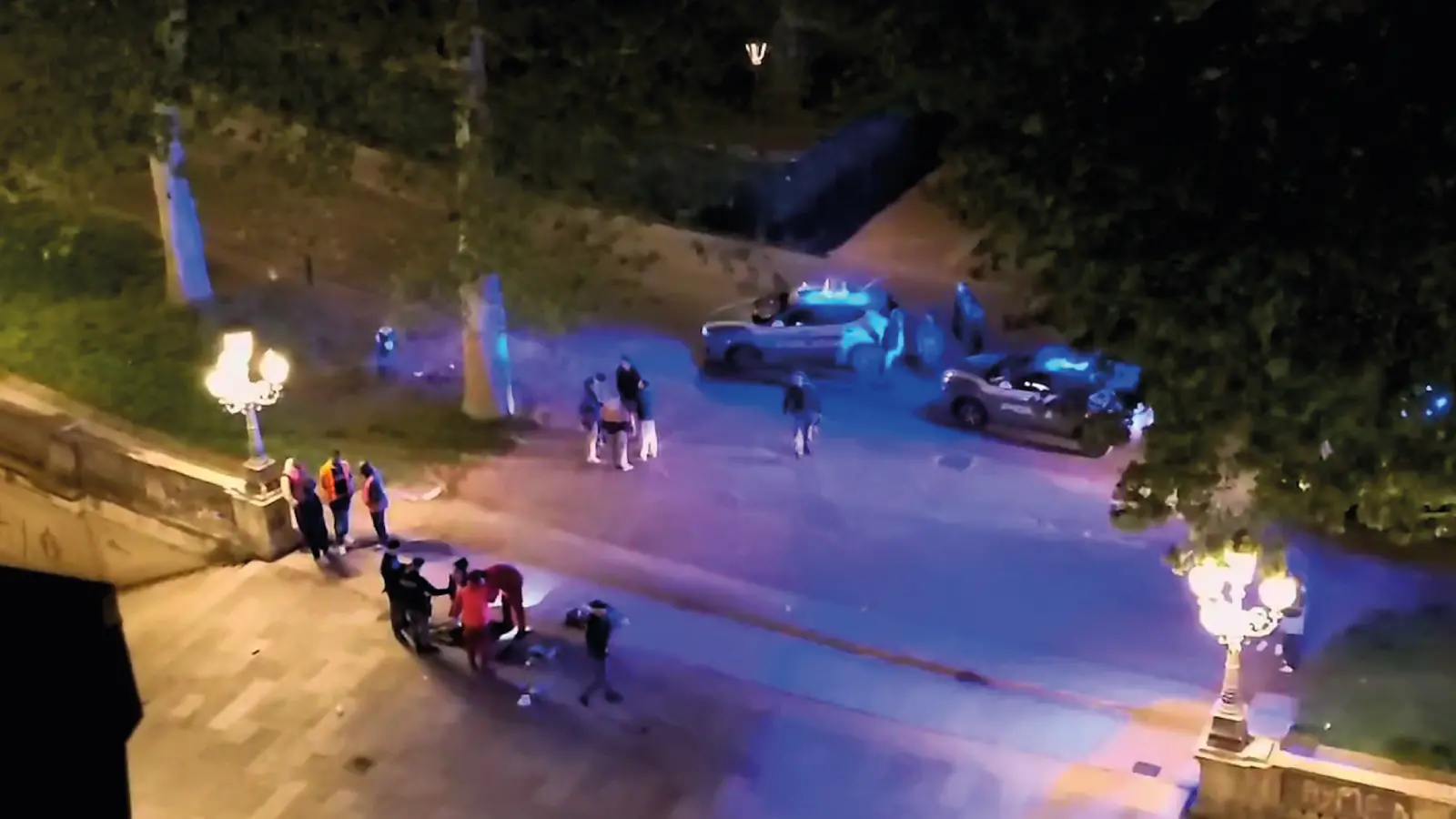 Rapina violenta in Montagnola ai danni di una coppia di bolognesi: lui, 50 anni, trasportato in ospedale / Video