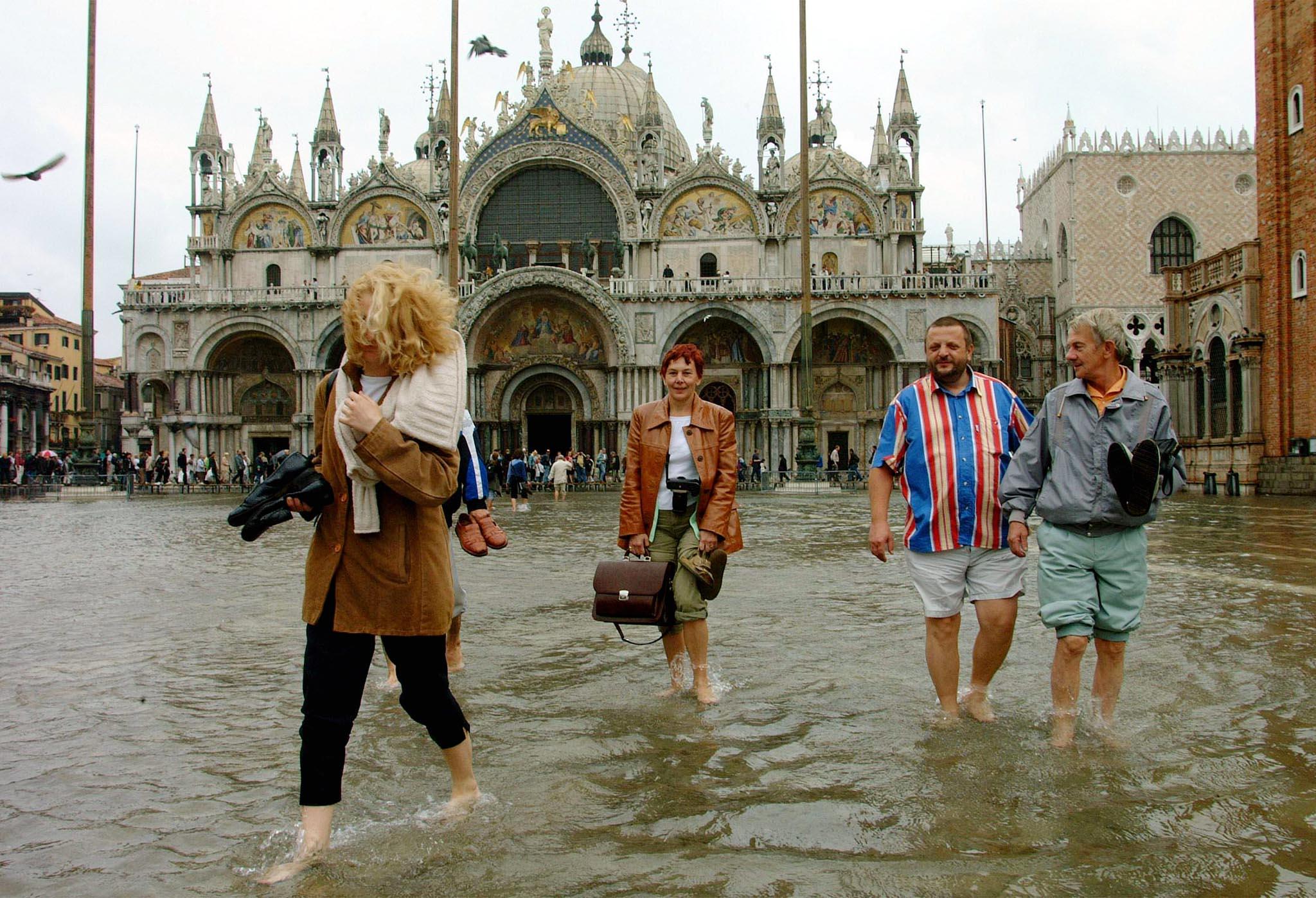  turisti in piazza San Marco