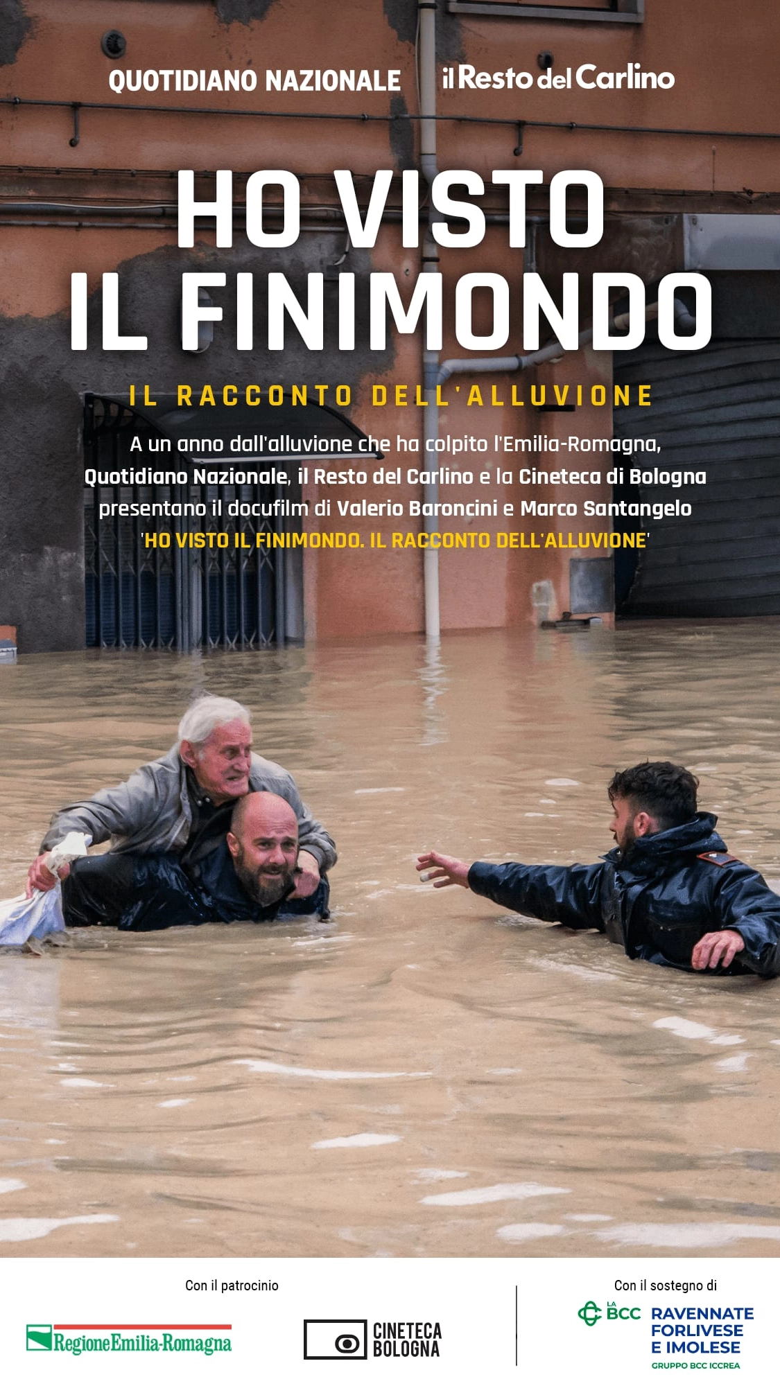'Ho visto il finimondo': il docu film sull'alluvione in Romagna