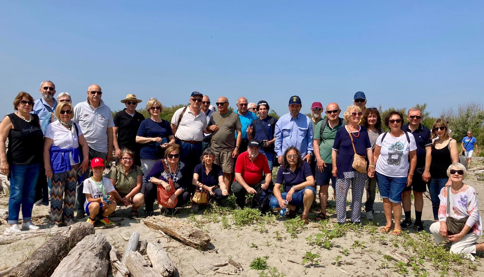 Escursione nel Parco del Delta. Anc alla scoperta della ’Canalizza’ Escursione nel Parco del Delta. Anc alla scoperta della ’Canalizza’