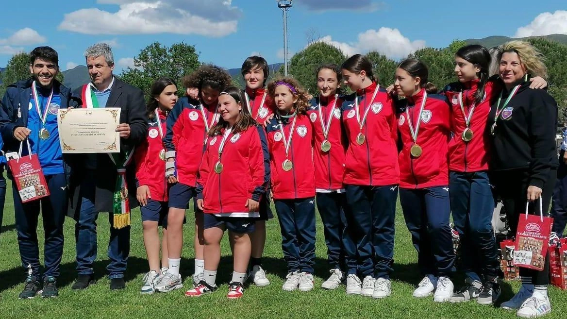 Il Ponte San Giusto Academy si classifica primo tra le non professioniste al Trofeo Ducato Spoleto Women 2024, con Benedetta Pistolesi premiata per il miglior gol.