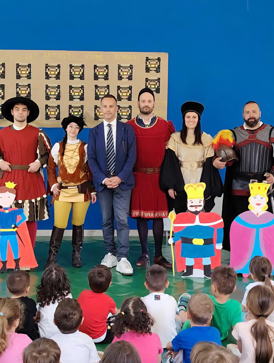 Torneo cavalleresco di Castel Clementino tra i banchi di scuola Torneo cavalleresco di Castel Clementino tra i banchi di scuola