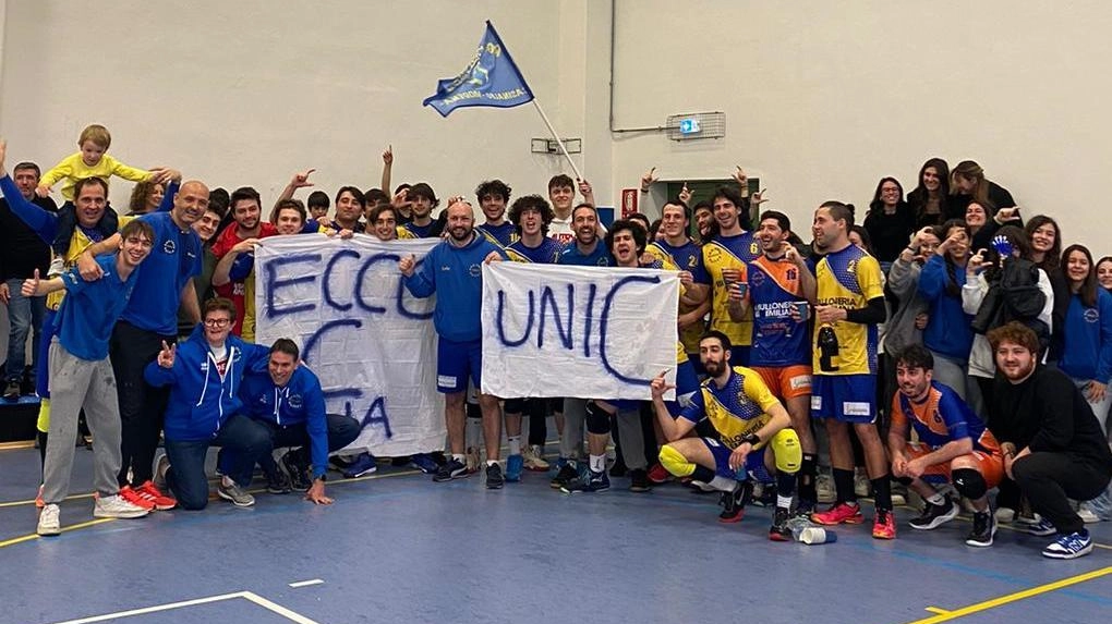 La Bulloneria Emiliana PGS Fides Casinalbo ottiene la promozione in Serie C di pallavolo maschile con una vittoria netta su FB Soliera: 22 vittorie su 23 gare, un trionfo indiscusso.