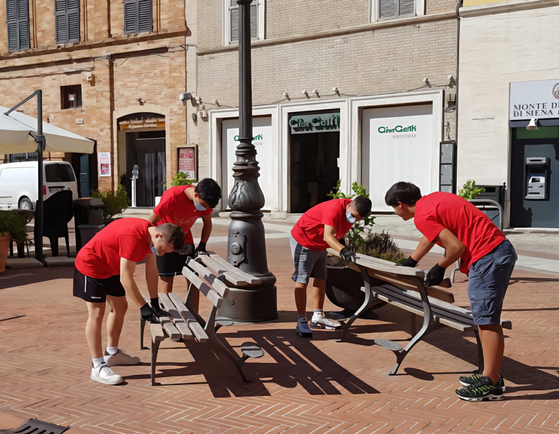 I giovani impegnati in lavori manuali I giovani impegnati in lavori manuali