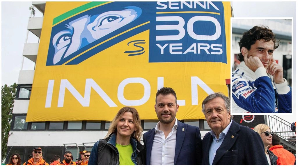 Imola ricorda Ayrton Senna a 30 anni dalla sua morte (Foto Isolapresss)