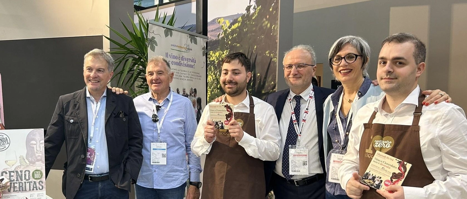 I ragazzi della Centimetro Zero protagonisti al Vinitaly: presentate quattro etichette realizzate con ll winemaker Cipresso