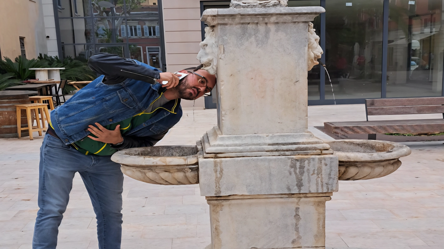 Riaperta la fontana storica di piazza dell’Angioletto  dopo due anni