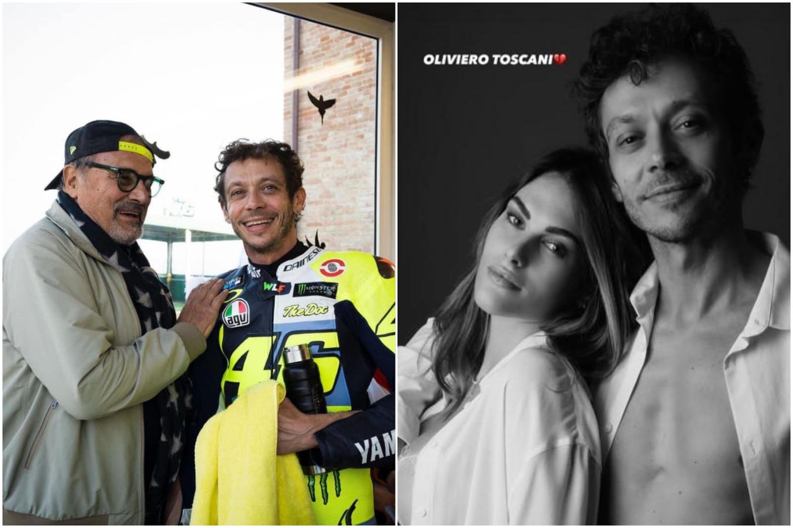 Valentino Rossi da Ilrestodelcarlino.it Valentino Rossi e lo scatto di Oliviero Toscani | il post commosso con il cuore spezzato