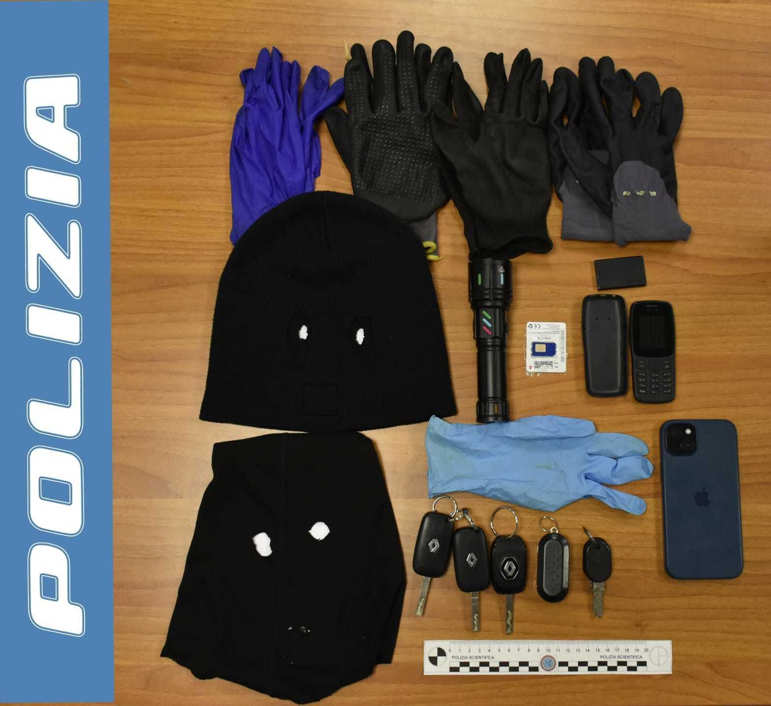 furti in tabaccherie e aziende arrestato il capo della banda