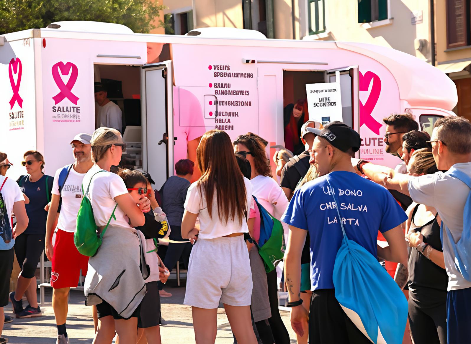 Esami diagnostici gratuiti stamattina in piazza
