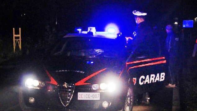 Sul posto sono intervenuti i carabinieri di San Martino (foto di repertorio)