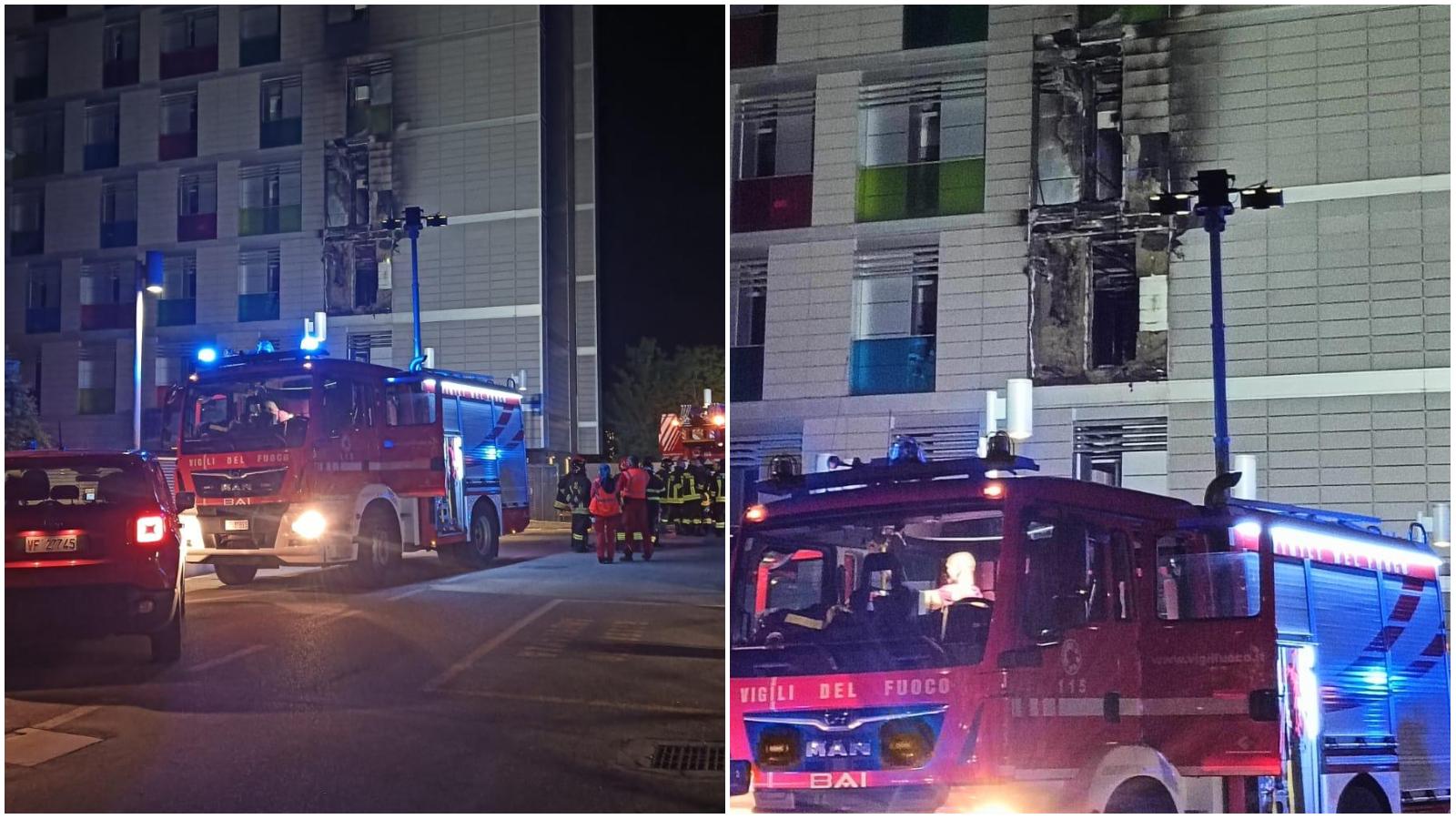 Incendio al Camplus Bononia, evacuate oltre 200 persone. Distrutti tre appartamenti Incendio al Camplus Bononia, evacuate oltre 200 persone. Distrutti tre appartamenti