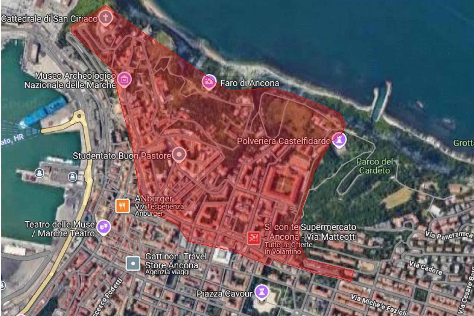 Ancona, una notte senz’acqua in tutto il centro: quali sono le vie interessate Ancona, una notte senz’acqua in tutto il centro: quali sono le vie interessate
