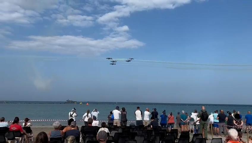 Frecce Tricolori a Punta Marina: le prove generali sono già show / Video Frecce Tricolori a Punta Marina: le prove generali sono già show / Video