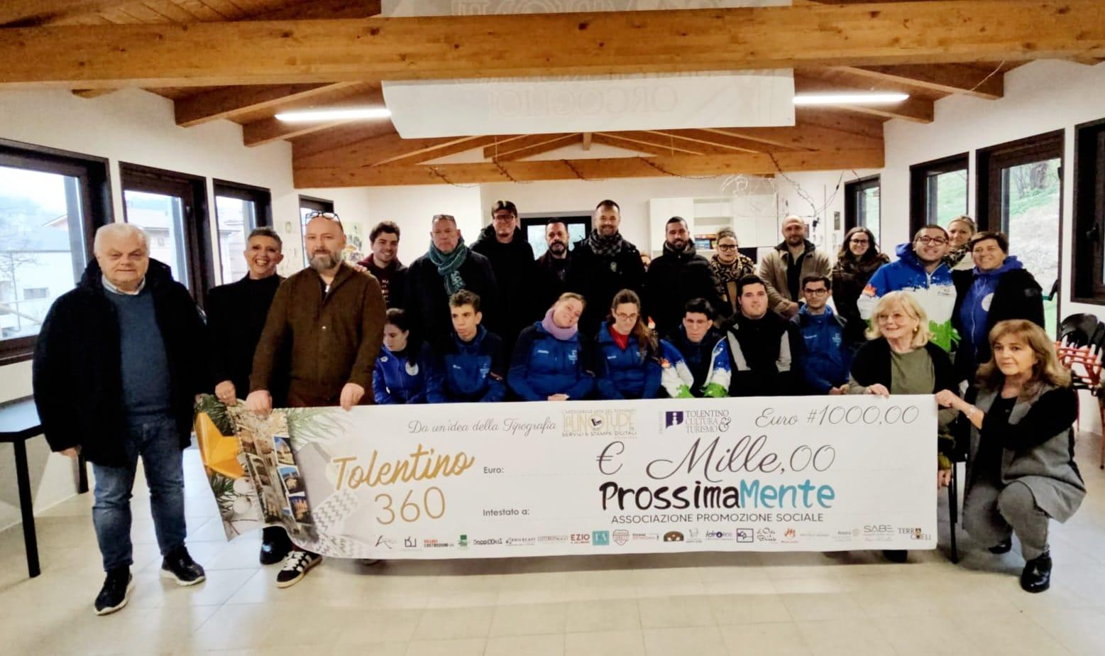 Consegnato ragazzi da Ilrestodelcarlino.it Consegnato ai ragazzi di ProssimaMente il ricavato dell