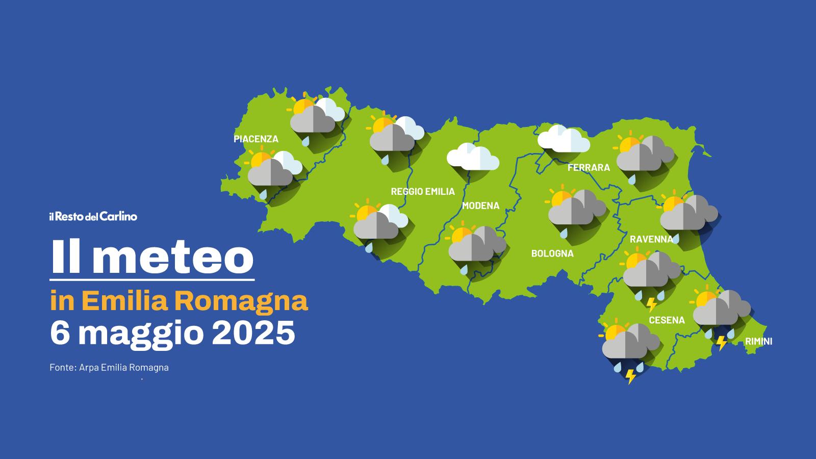 Maltempo Emilia da Ilrestodelcarlino.it maltempo in emilia romagna allerta meteo gialla e nuova perturbazione in arrivo