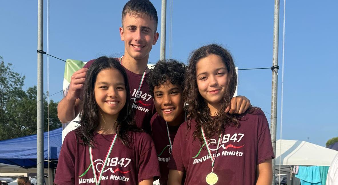 reggiana nuoto da applausi colimodio e siligardi due ori a testa