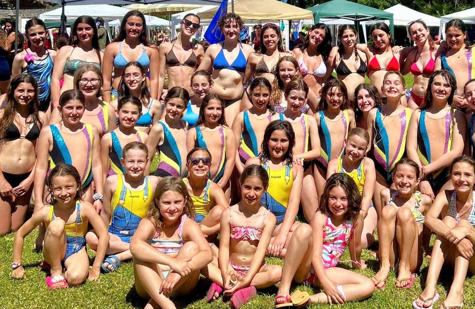 sincronette in gara il 13 luglio a riccione