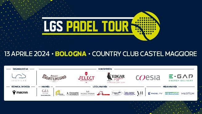Al via la prima edizione di LGS Padel Tour