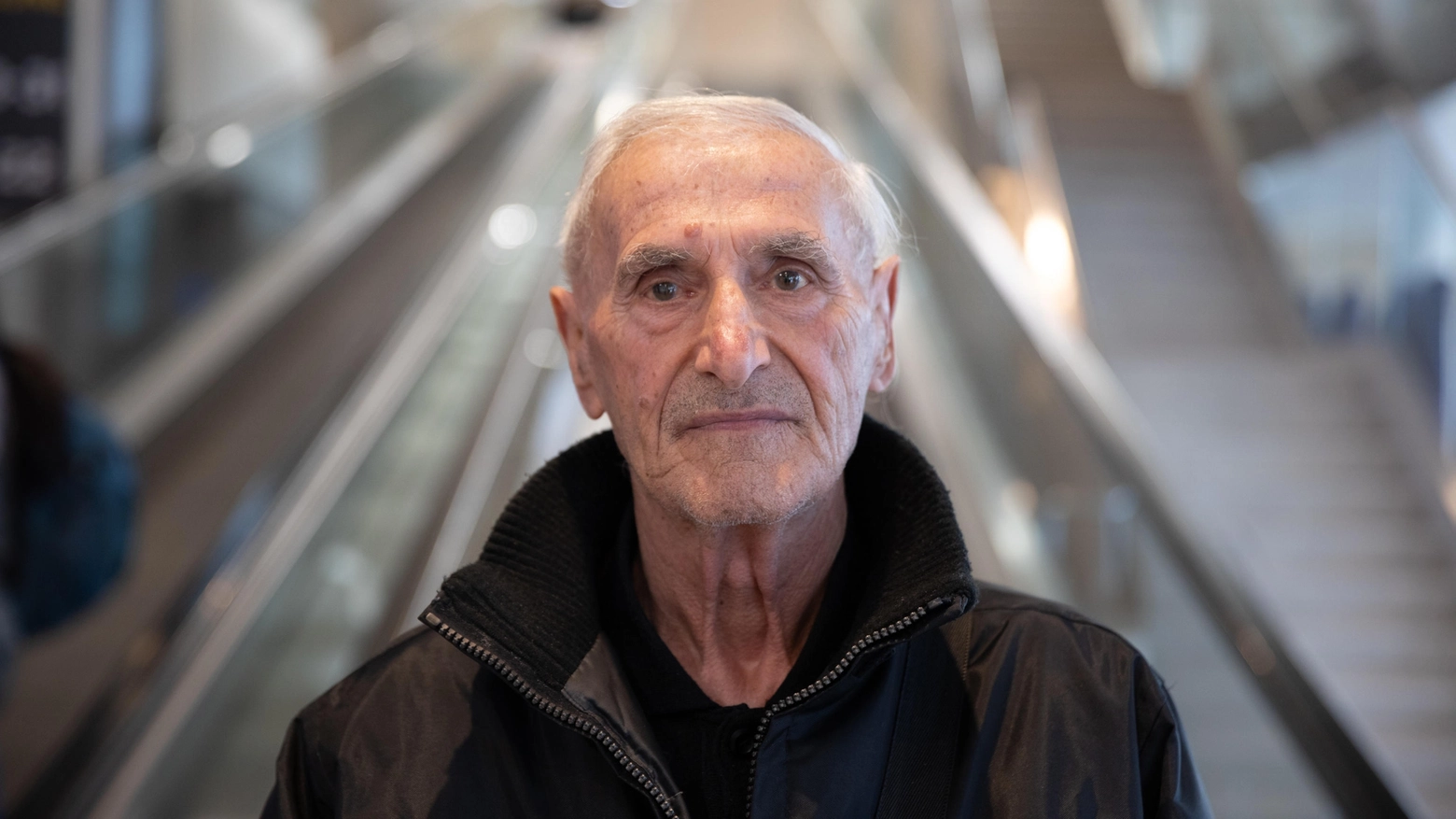Arnaldo, 83 anni, viveva da mesi in aeroporto a Bologna