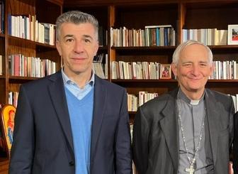 Il cardinale Zuppi e Gino Cecchettin: “Amore è rispetto”
