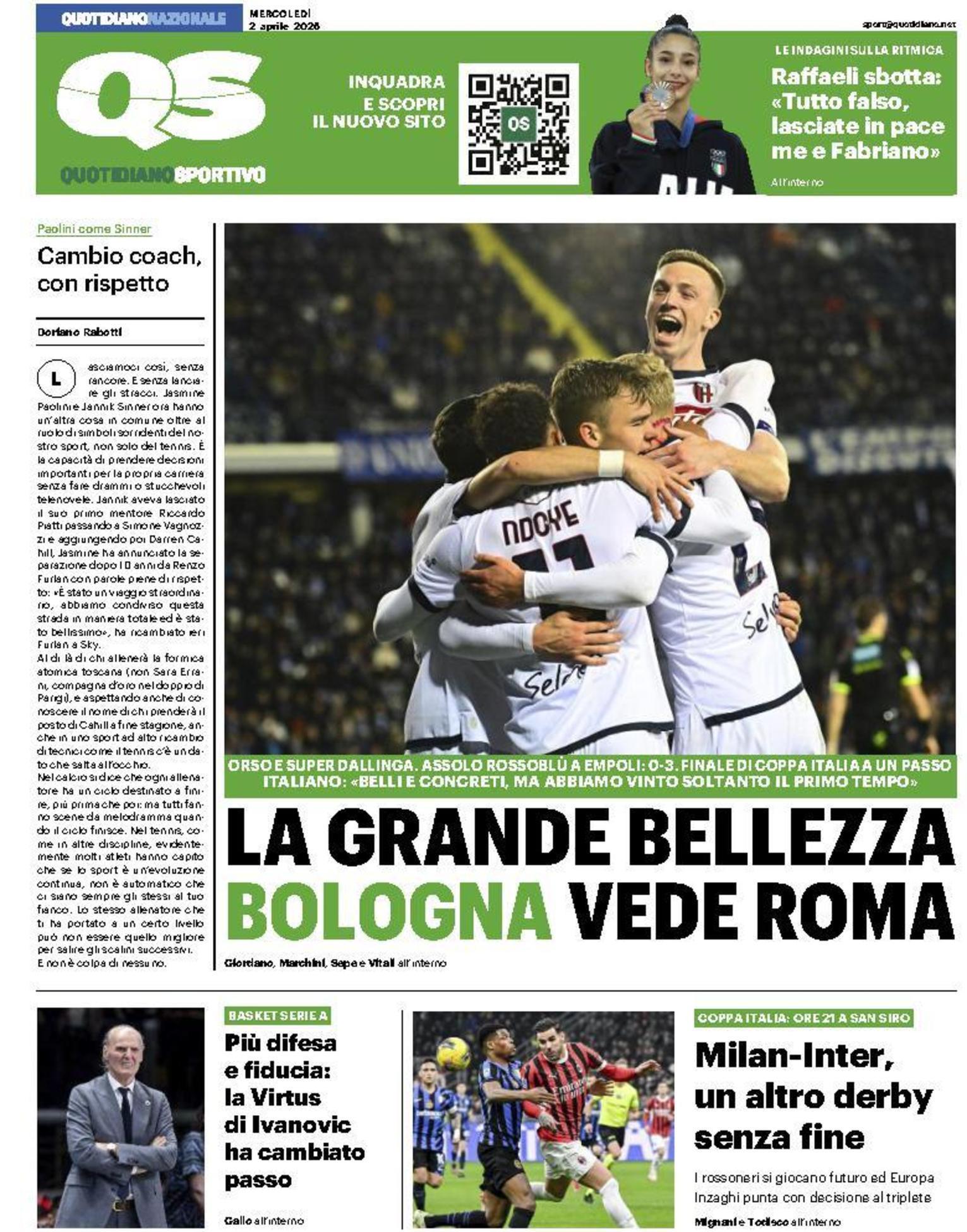Coppa Finale, arriviamo Coppa Finale, arriviamo