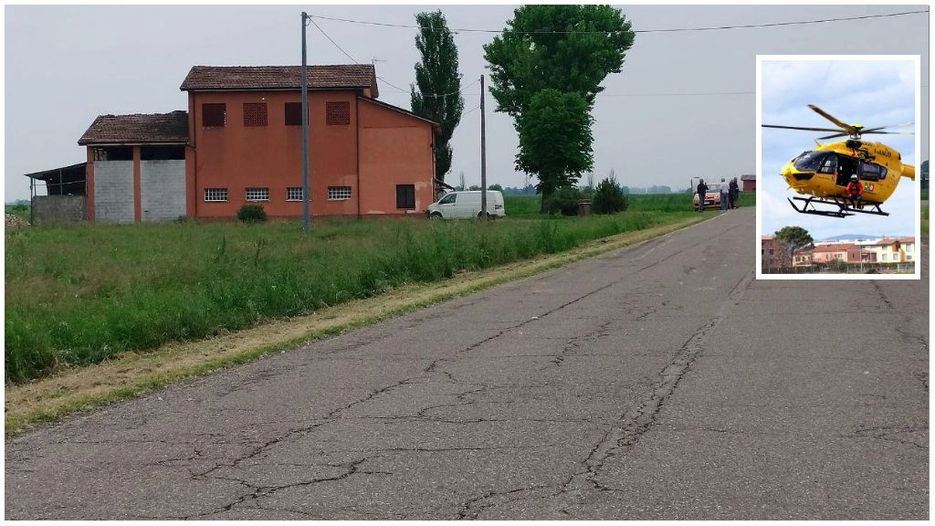 Tragedia a Gavasso: il luogo in cui il trattore si è scontrato con il camioncino del latte
